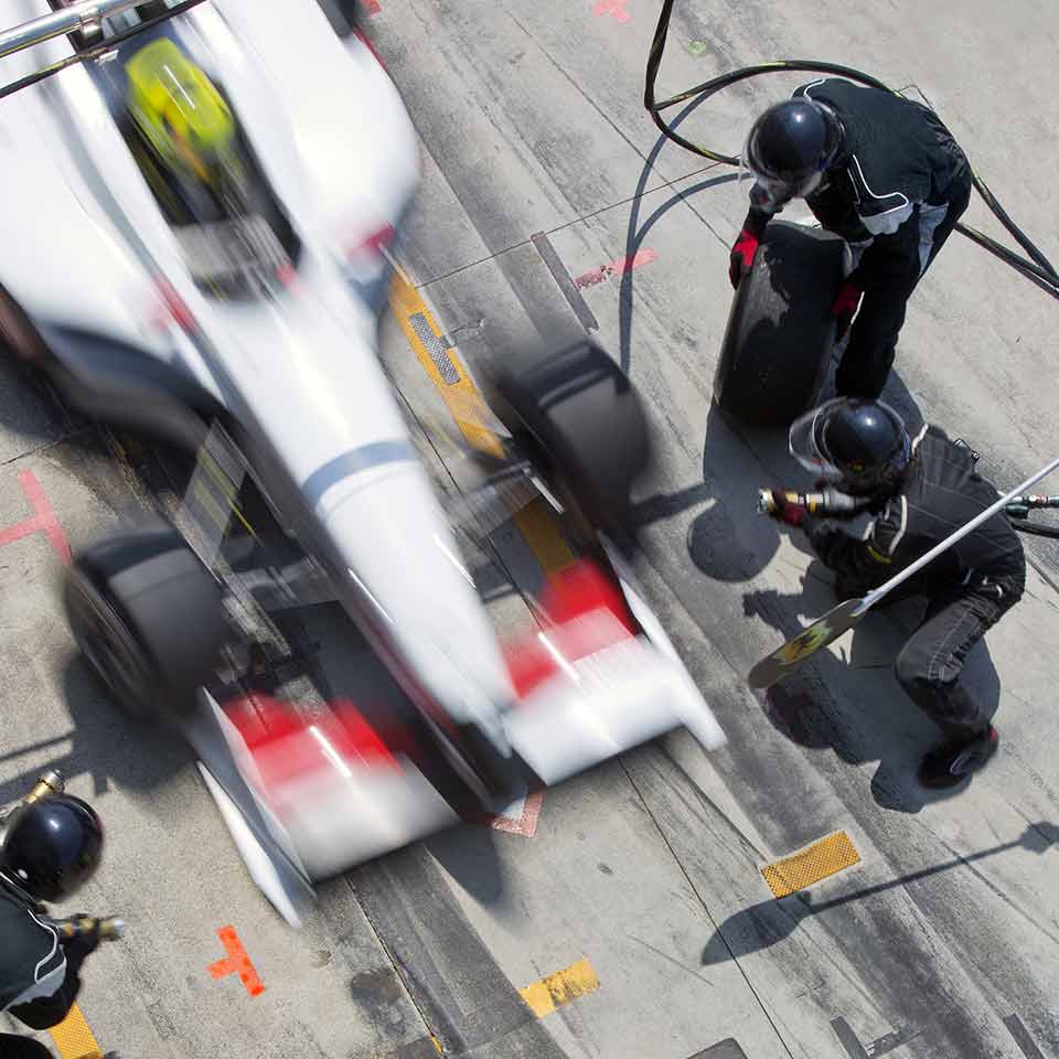 Motorsport container